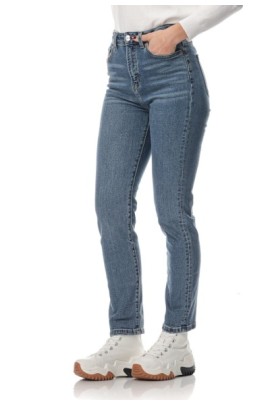 ΠΑΝΤΕΛΟΝΙ ΤΖΙΝ PLUS SIZE ΨΗΛΟΜΕΣΟ ΙΣΙΟ