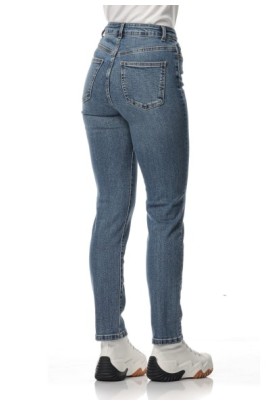 ΠΑΝΤΕΛΟΝΙ ΤΖΙΝ PLUS SIZE ΨΗΛΟΜΕΣΟ ΙΣΙΟ
