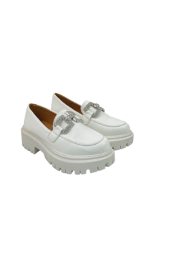ΠΑΠΟΥΤΣΙ LOAFER ΜΕ ΜΕΤΑΛΛΙΚΟ ΜΟΤΙΦ