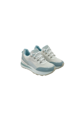 SNEAKERS ΔΙΧΡΩΜΟ ΜΕ ΛΕΠΤΟΜΕΡΕΙΕΣ ΓΡΑΜΜΑΤΑ