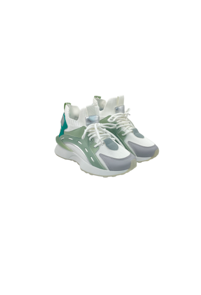 SNEAKERS ΤΡΙΧΡΩΜΟ ΜΕ ΟΨΗ ΚΑΛΤΣΑ