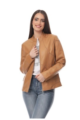 ΜΠΟΥΦΑΝ ΔΕΡΜΑΤΙΝΗ PLUS SIZE ΜΕ ΔΙΑΦΑΝΕΙΕΣ ΛΕΠΤΟΜΕΡΕΙΕΣ