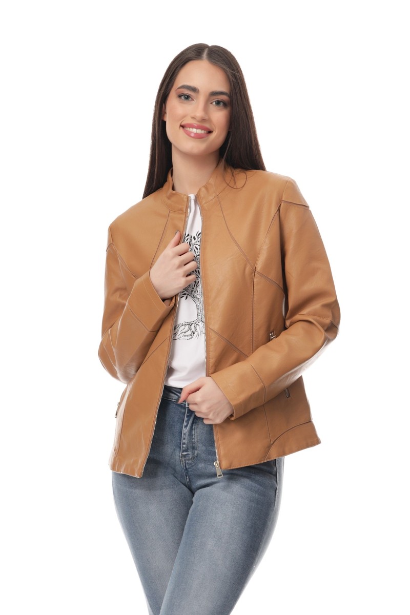 ΜΠΟΥΦΑΝ ΔΕΡΜΑΤΙΝΗ PLUS SIZE ΜΕ ΔΙΑΦΑΝΕΙΕΣ ΛΕΠΤΟΜΕΡΕΙΕΣ