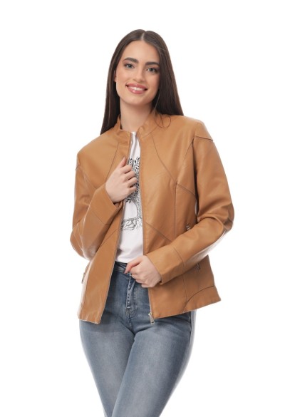 ΜΠΟΥΦΑΝ ΔΕΡΜΑΤΙΝΗ PLUS SIZE ΜΕ ΔΙΑΦΑΝΕΙΕΣ ΛΕΠΤΟΜΕΡΕΙΕΣ