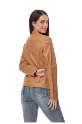 ΜΠΟΥΦΑΝ ΔΕΡΜΑΤΙΝΗ PLUS SIZE ΜΕ ΔΙΑΦΑΝΕΙΕΣ ΛΕΠΤΟΜΕΡΕΙΕΣ