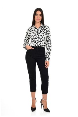 ΠΑΝΤΕΛΟΝΙ MOM FIT DENIM ΨΗΛΟΜΕΣΟ