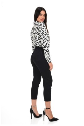 ΠΑΝΤΕΛΟΝΙ MOM FIT DENIM ΨΗΛΟΜΕΣΟ