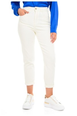 ΠΑΝΤΕΛΟΝΙ MOM FIT DENIM ΨΗΛΟΜΕΣΟ