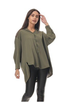 ΠΟΥΚΑΜΙΣΑ OVERSIZED ΑΣΥΜΜΕΤΡΗ