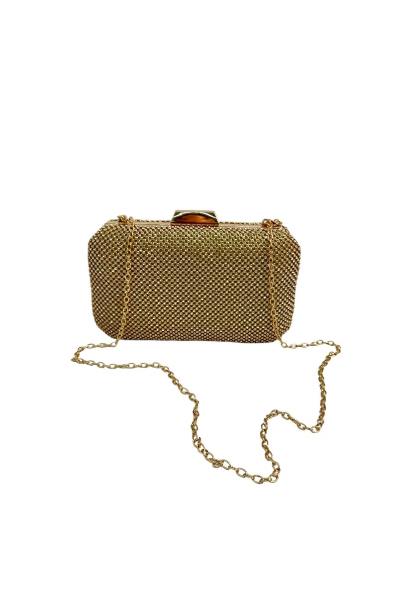 ΤΣΑΝΤΑΚΙ CLUTCH ΟΒΑΛ ΜΕ ΣΤΡΑΣ ΚΑΙ ΚΟΜΜΕΝΕΣ ΓΩΝΙΕΣ