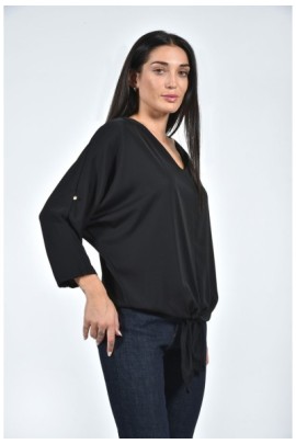 ΜΠΛΟΥΖΑ ΒΕ OVERSIZED ΜΕ ΚΟΜΠΟ ΕΜΠΡΟΣ