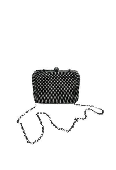 ΤΣΑΝΤΑΚΙ CLUTCH ΟΒΑΛ ΜΕ ΣΤΡΑΣ