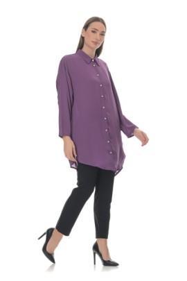 ΠΟΥΚΑΜΙΣΟ OVERSIZED ΜΕ ΣΤΡΑΣ ΚΟΥΜΠΙΑ