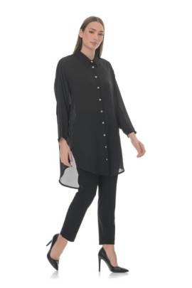 ΠΟΥΚΑΜΙΣΟ OVERSIZED ΜΕ ΣΤΡΑΣ ΚΟΥΜΠΙΑ