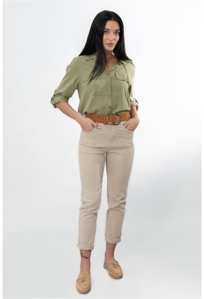 ΠΑΝΤΕΛΟΝΙ MOM FIT ΨΗΛΟΜΕΣΟ