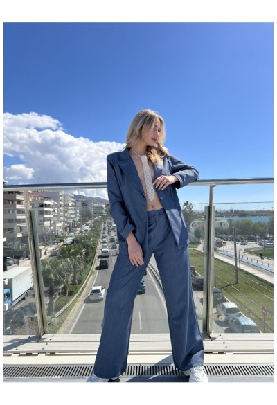 SET ΜΠΛΕΪΖΕΡ ΜΕ ΠΑΝΤΕΛΟΝΑ LOOSE
