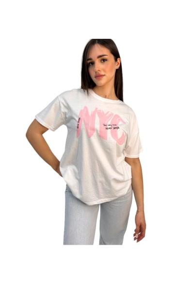 T-SHIRT ΜΕ ΤΥΠΩΜΑ NYC