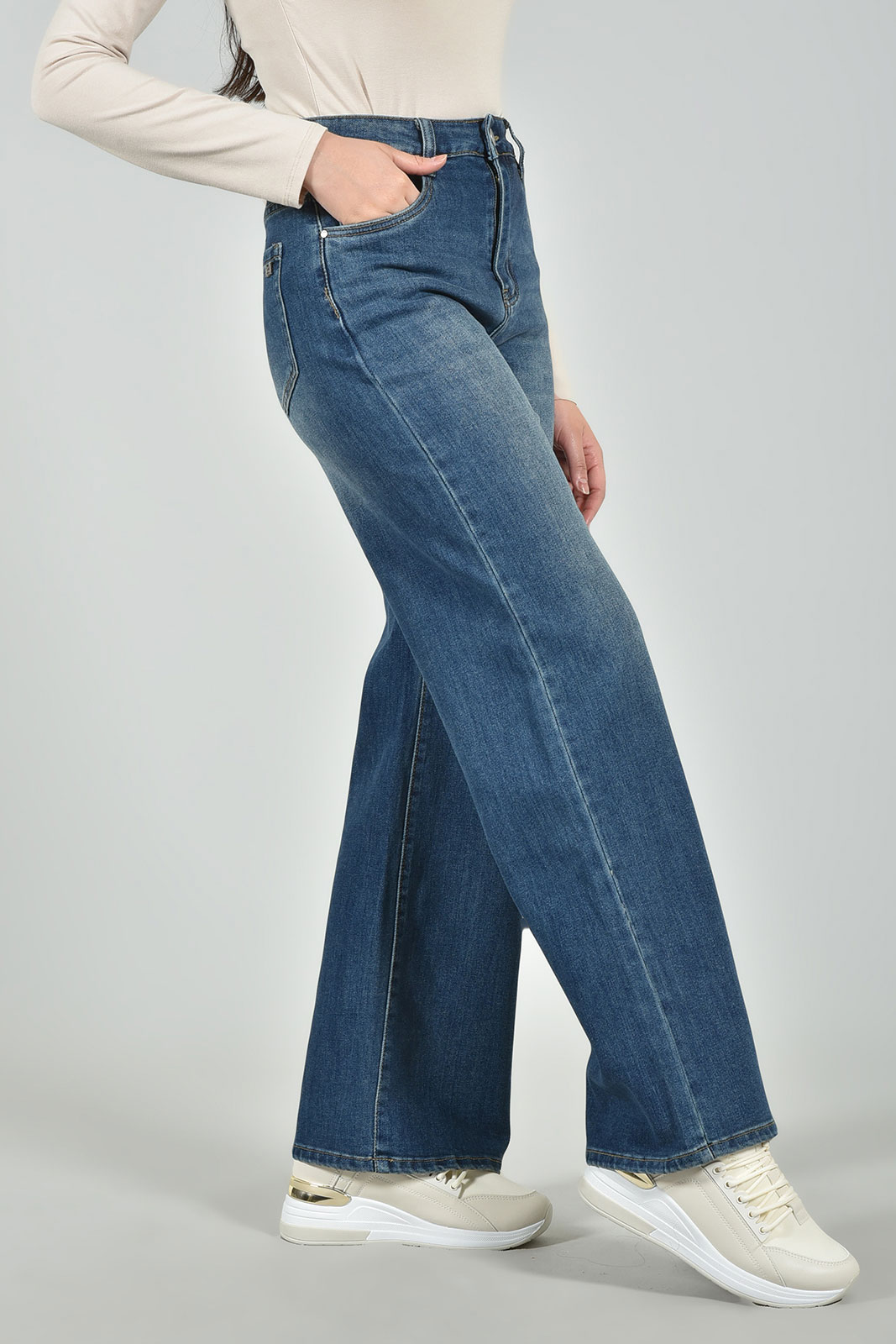ΠΑΝΤΕΛΟΝΙ ΤΖΙΝ WIDE LEG - Image 3