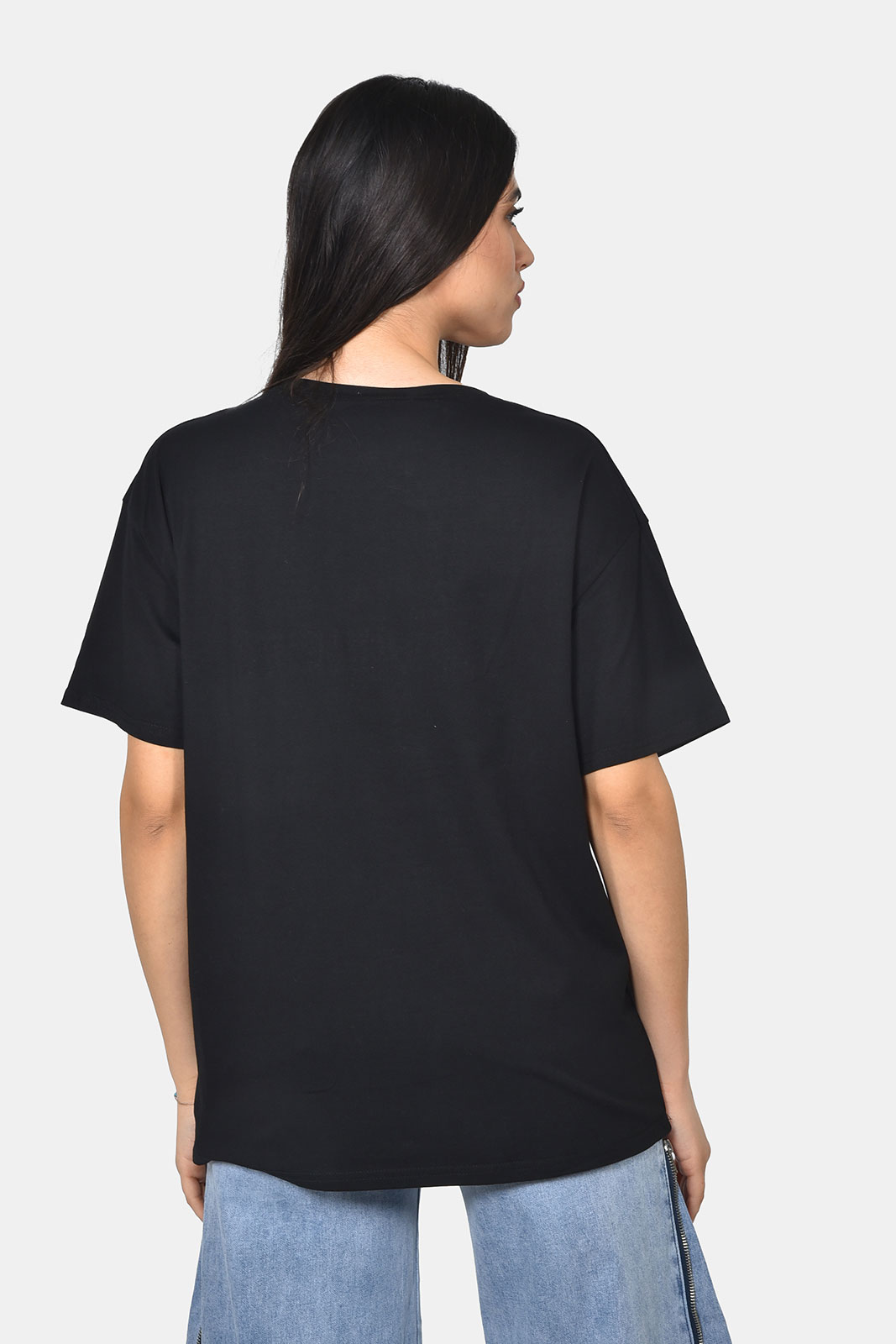 T-SHIRT ΜΕ ΑΠΛΙΚΕ ΚΑΙ ΣΤΡΑΣ QUEEN - Image 6
