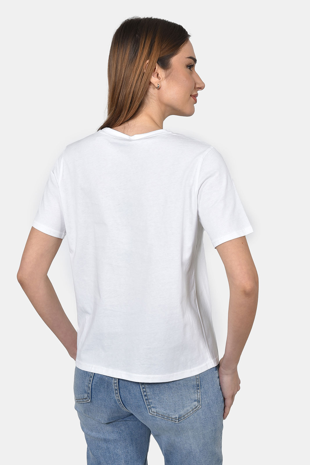 T-SHIRT ΜΕ ΤΥΠΩΜΑ ΑΠΟ ΓΚΛΙΤΕΡ REMEMBER - Image 3