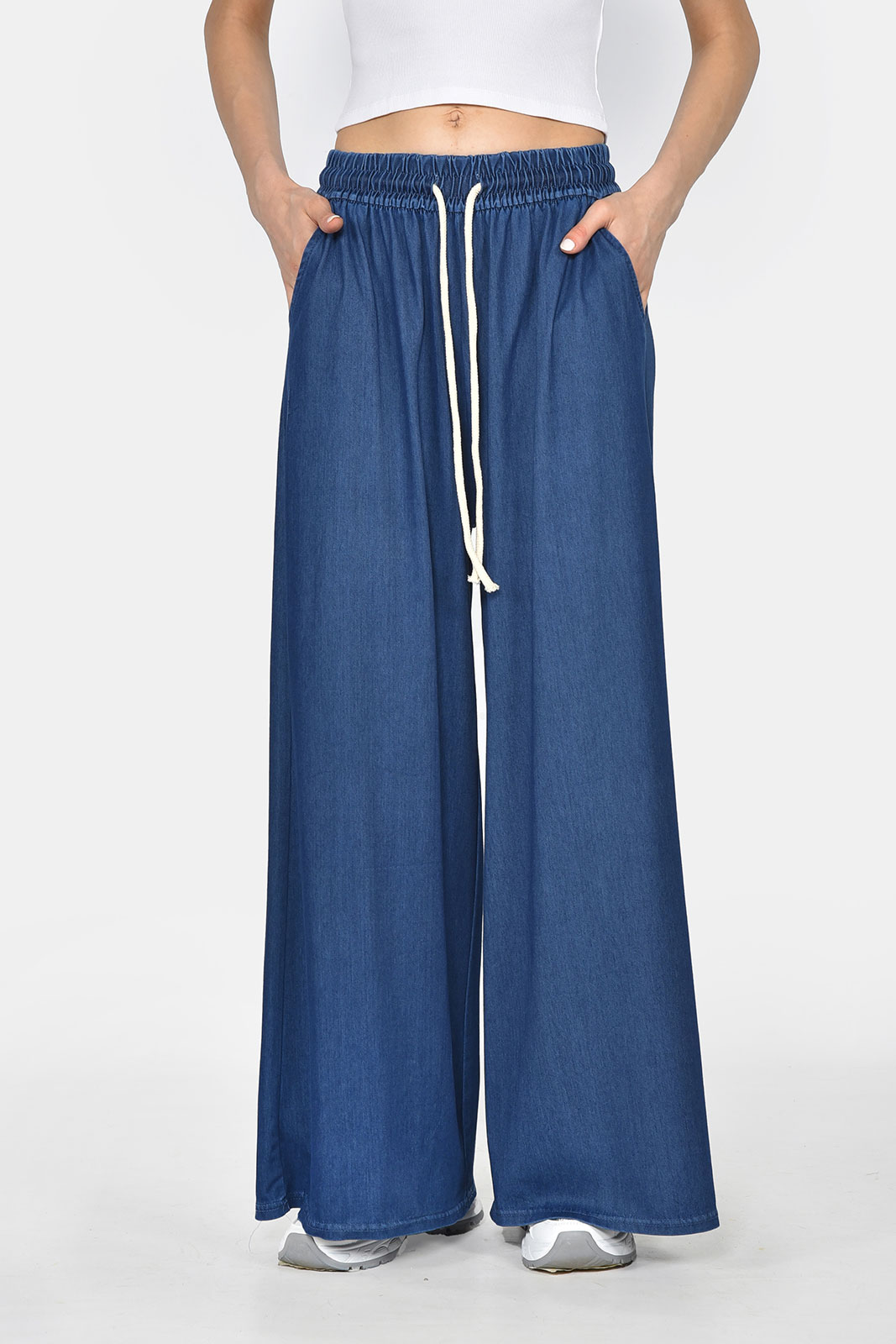 ΠΑΝΤΕΛΟΝΙ ΤΖΙΝ ΟΨΗ JOGGER WIDE LEG - Image 2