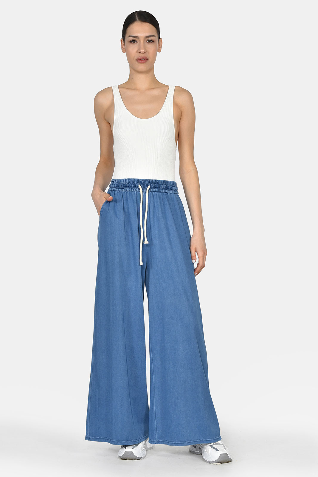 ΠΑΝΤΕΛΟΝΙ ΤΖΙΝ ΟΨΗ JOGGER WIDE LEG - Image 5