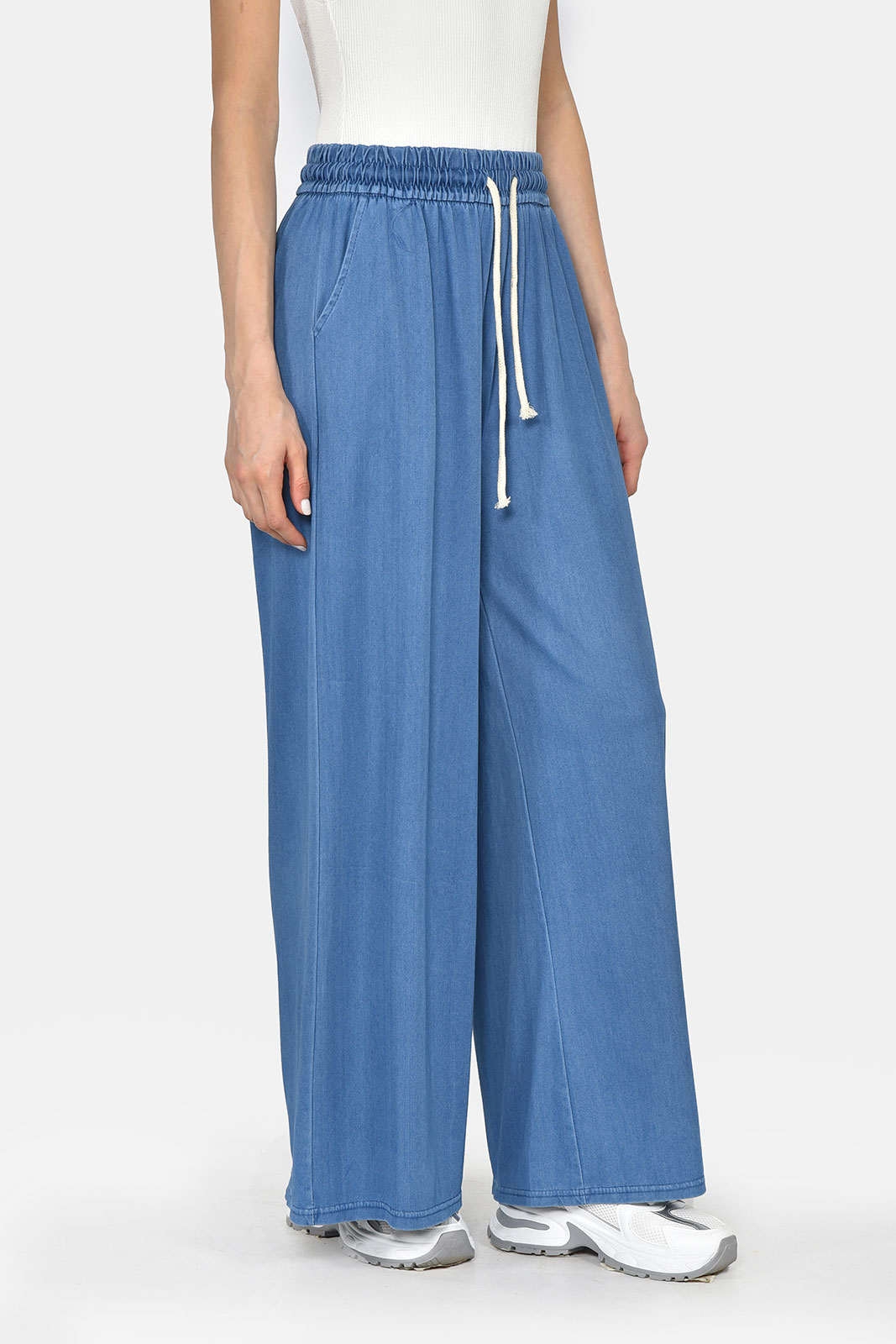 ΠΑΝΤΕΛΟΝΙ ΤΖΙΝ ΟΨΗ JOGGER WIDE LEG - Image 7