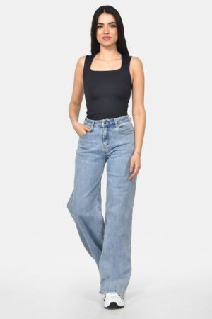 ΠΑΝΤΕΛΟΝΙ ΤΖΙΝ STRAIGHT FIT ΨΗΛΟΜΕΣΟ