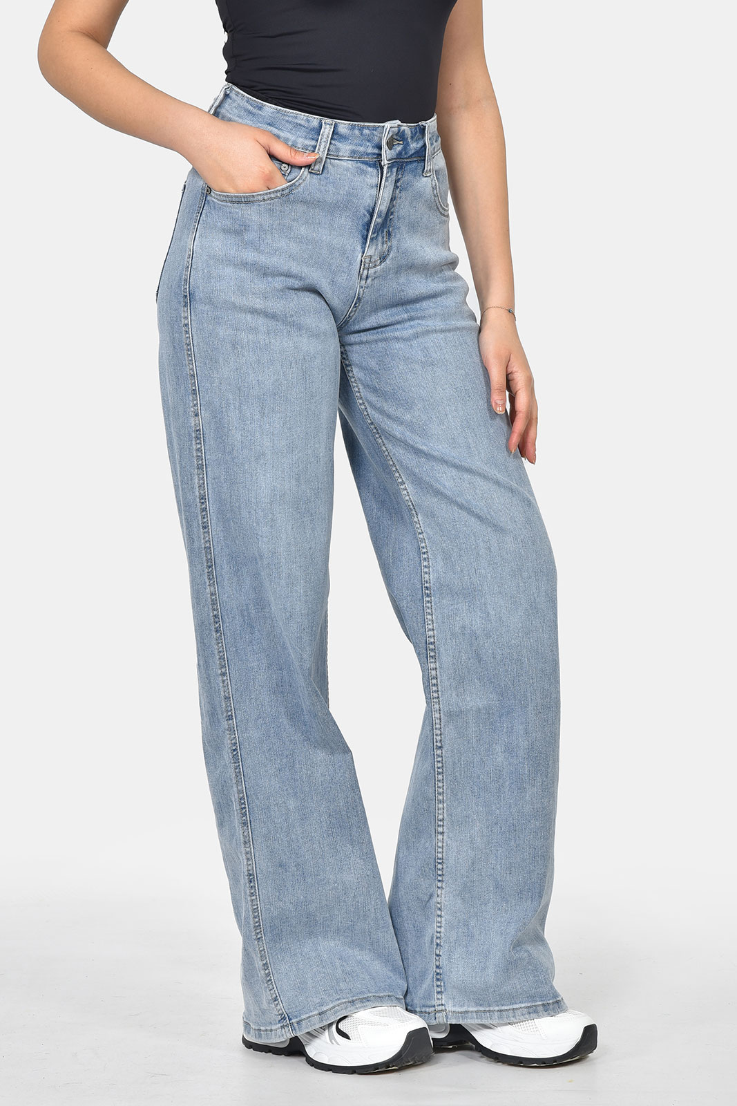 ΠΑΝΤΕΛΟΝΙ ΤΖΙΝ STRAIGHT FIT ΨΗΛΟΜΕΣΟ - Image 3