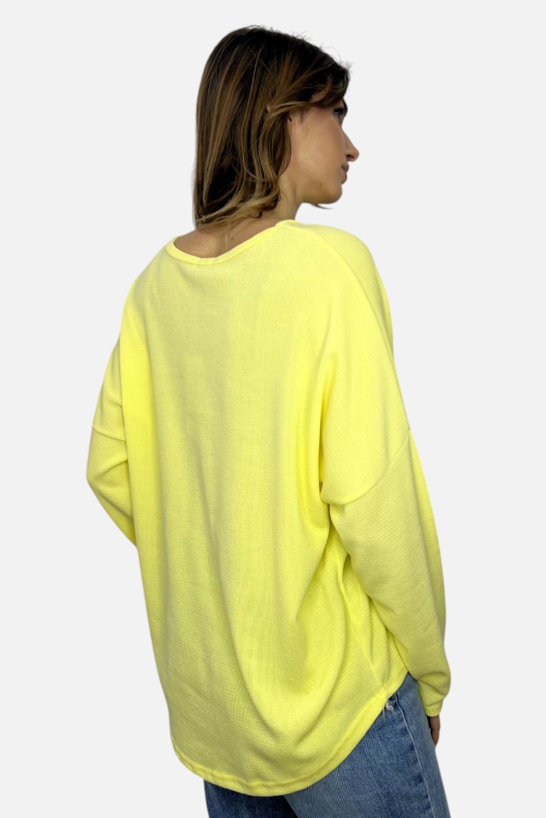 ΜΠΛΟΥΖΑ ΛΑΙΜΟΚΟΨΗ OVERSIZED ΑΣΥΜΜΕΤΡΗ - Image 6