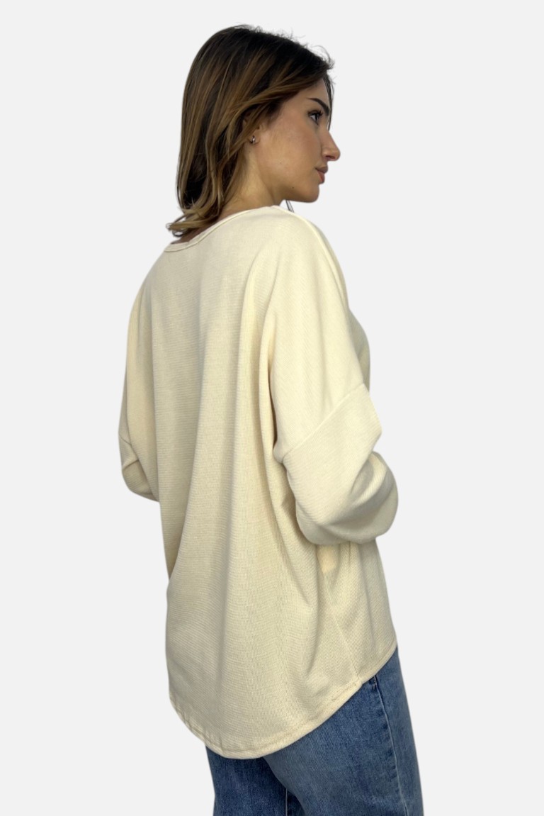 ΜΠΛΟΥΖΑ ΛΑΙΜΟΚΟΨΗ OVERSIZED ΑΣΥΜΜΕΤΡΗ - Image 18