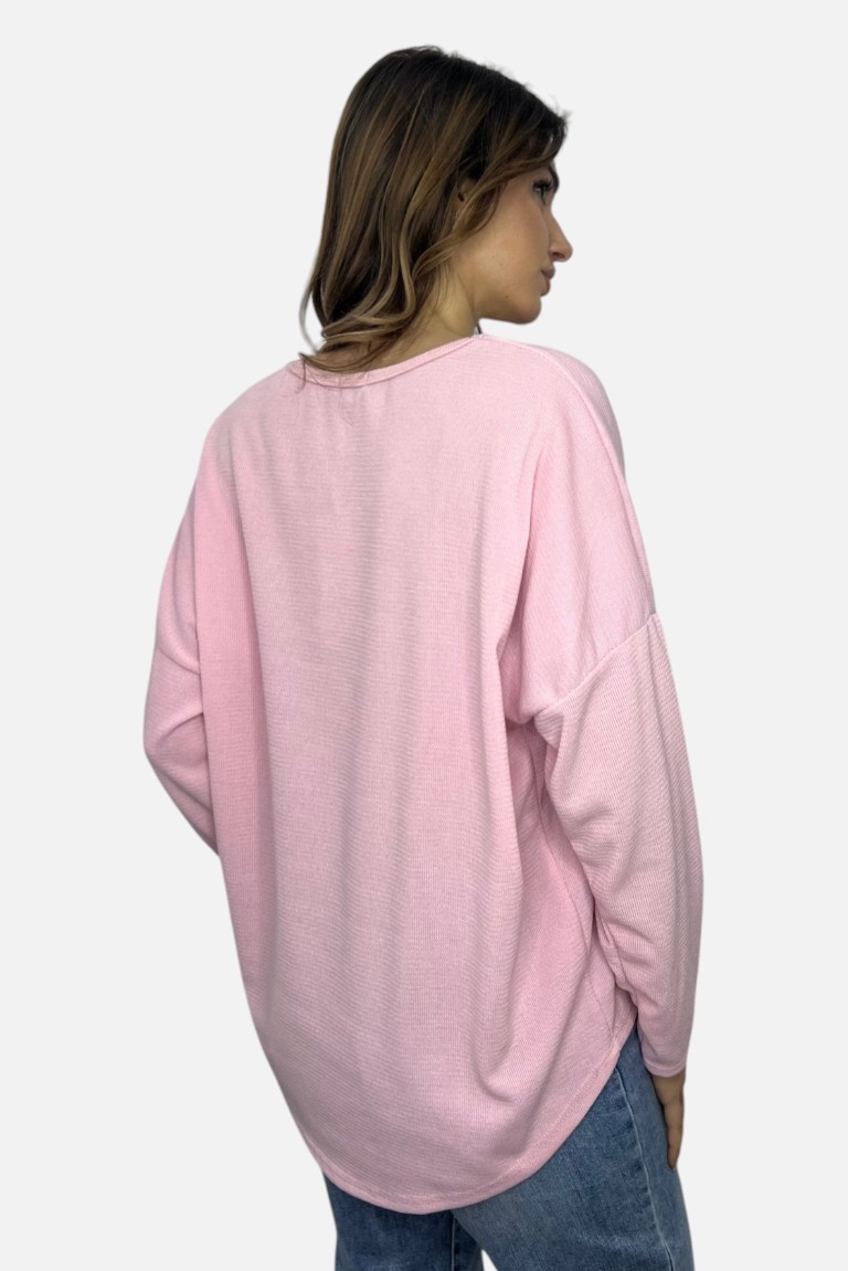 ΜΠΛΟΥΖΑ ΛΑΙΜΟΚΟΨΗ OVERSIZED ΑΣΥΜΜΕΤΡΗ - Image 12