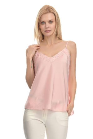 ΤΟΠ LINGERIE ΣΑΤΕΝ ΜΟΝΟΧΡΩΜΟ