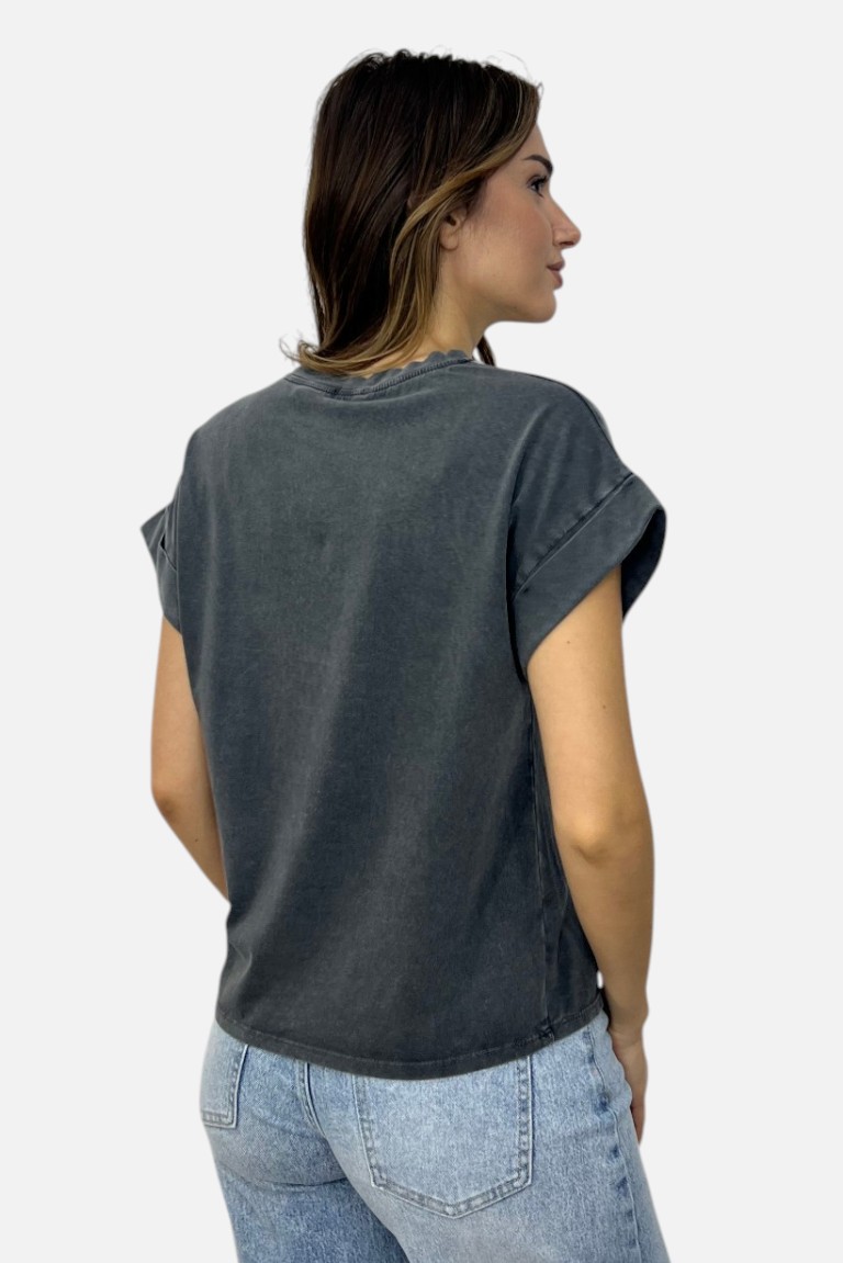 T-SHIRT ΜΕ ΤΥΠΩΜΑ ΚΑΜΗΛΟΠΑΡΔΑΛΗ - Image 8