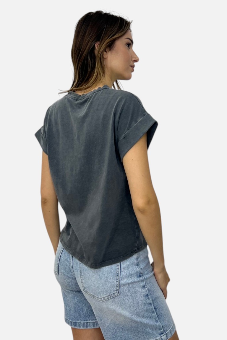 T-SHIRT ΜΕ ΤΥΠΩΜΑ ΠΑΠΙΕΣ - Image 7