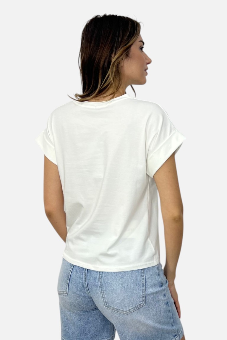 T-SHIRT ΜΕ ΤΥΠΩΜΑ ΑΣΤΕΡΙ ΑΝΙΜΑΛ - Image 4