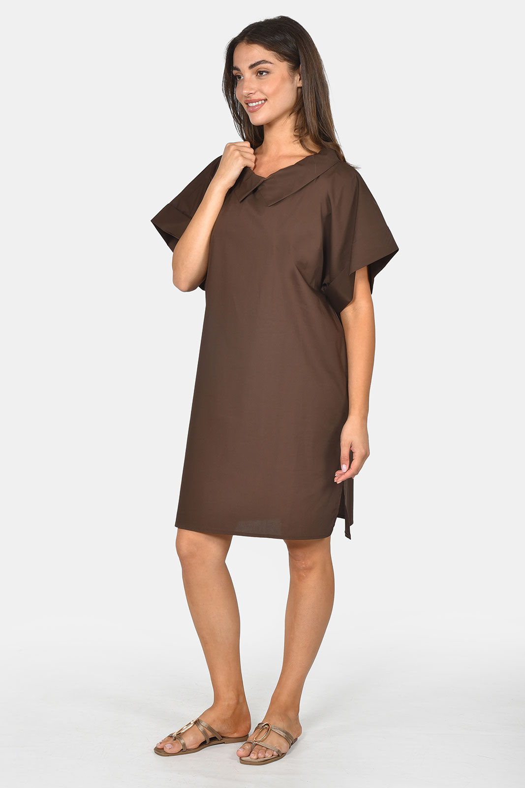 ΦΟΡΕΜΑ ΠΟΠΛΙΝΑ ΜΕ ΓΙΑΚΑ OVERSIZED - Image 13