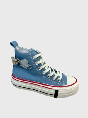 SNEAKER BOOTS ΑΠΟ ΥΦΑΣΜΑ