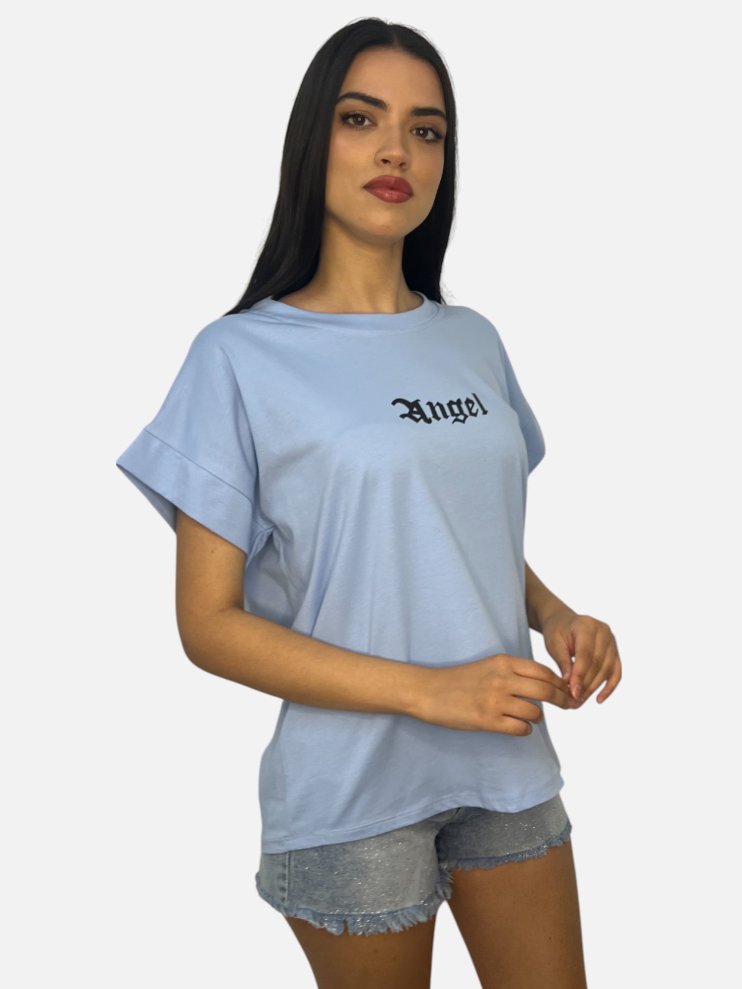 ΜΠΛΟΥΖΑ ΜΕ ΤΥΠΩΜΑ ANGEL ΜΕ ΣΤΡΑΣ ΦΤΕΡΑ - Image 14