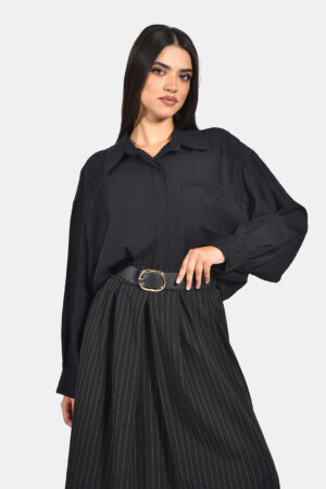 ΠΟΥΚΑΜΙΣΟ CROP OVERSIZED