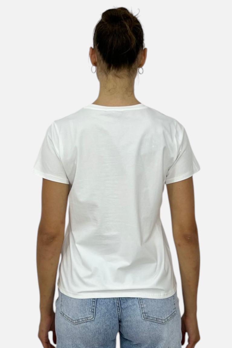 T-SHIRT ΜΕ ΤΥΠΩΜΑ ΣΑΓΙΟΝΑΡΕΣ - Image 8