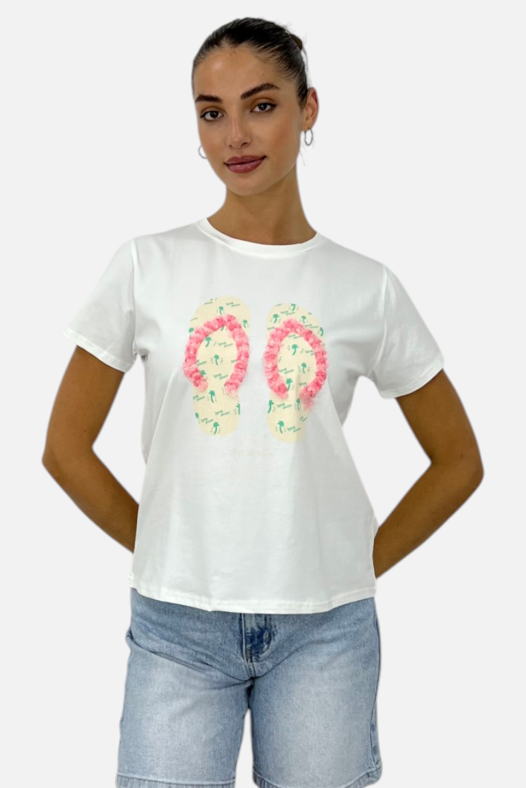 T-SHIRT ΜΕ ΤΥΠΩΜΑ ΣΑΓΙΟΝΑΡΕΣ - Image 12